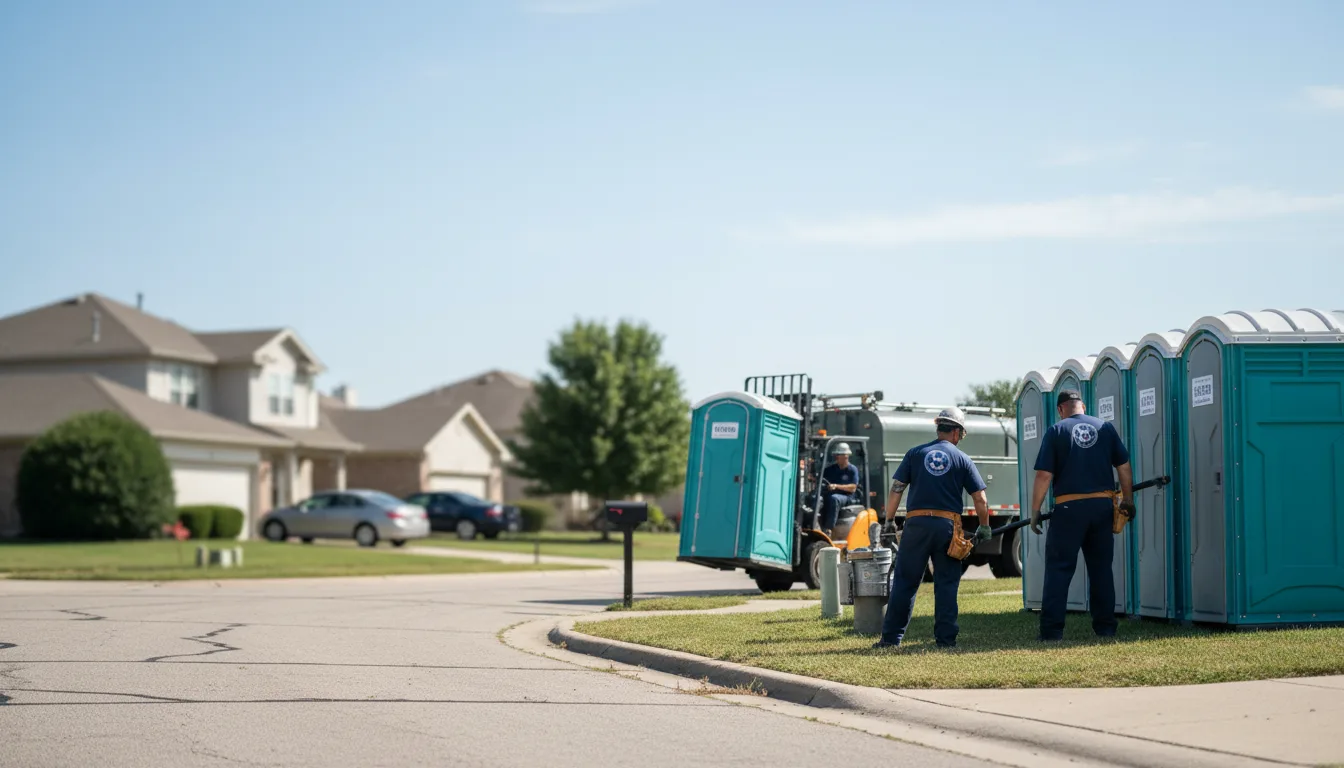 Porta Potty Rental in Ecleto, TX near me